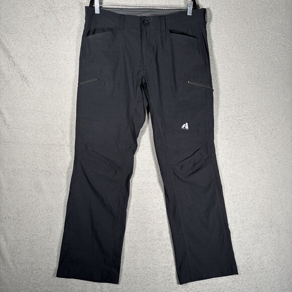 Eddie Bauer Other - Eddie Bauer First Ascent Mens Size 36x31 Cargo Pants Black Nylon Gorpcore Hiking